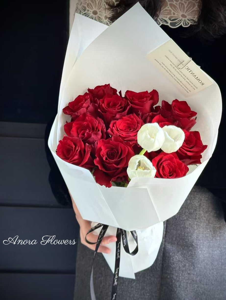 White in Red
