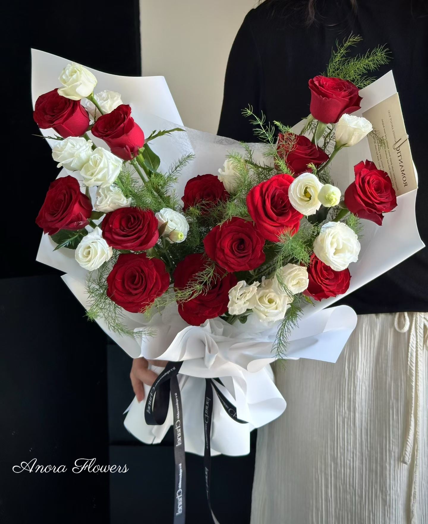 White and Red Harmony
