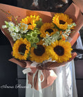 Golden Sunflower Bouquet