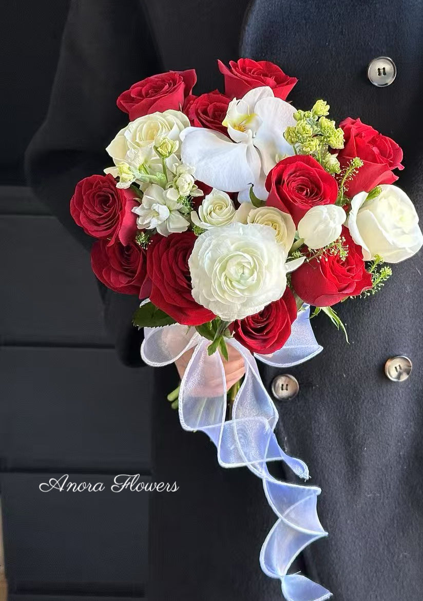 Red & White Elegance