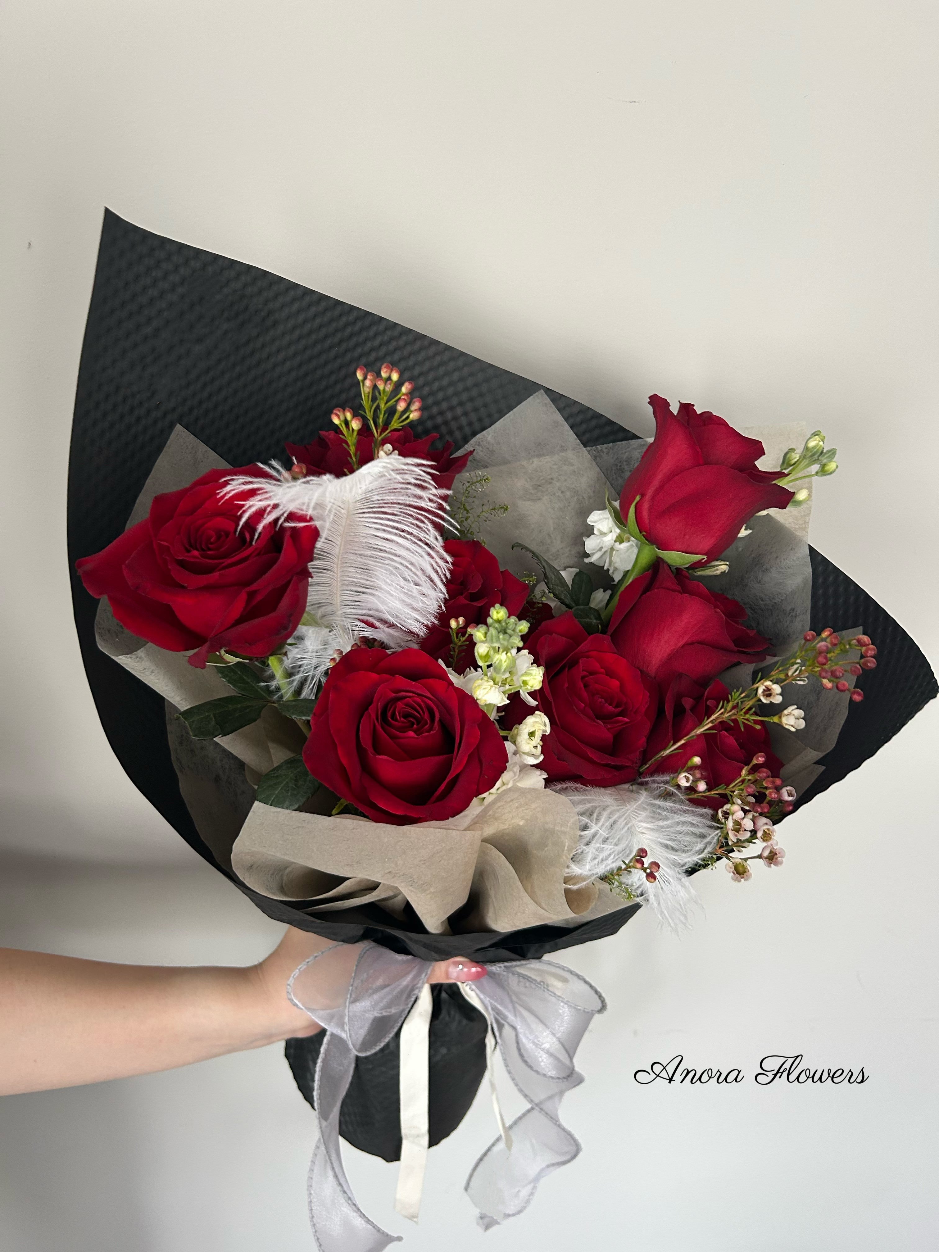 Red Roses in Holiday